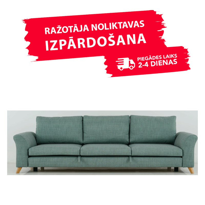 Sofa EDEN SLEEPING (Tryviete, ištraukiama) (Gamintojo sandėlis) Sofa EDEN SLEEPING (Tryviete, ištraukiama) (Gamintojo sandėlis)